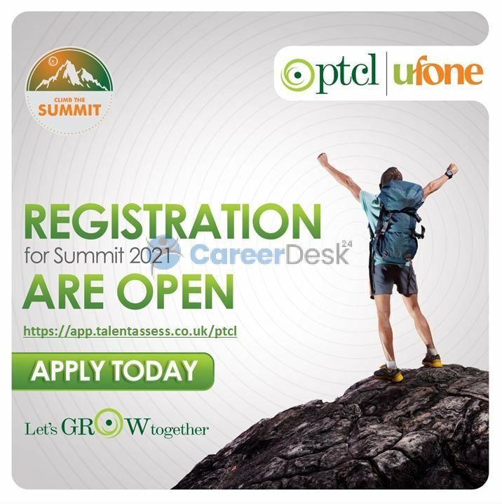 PTCL Internships Register Online for Summit Batch Latest 202