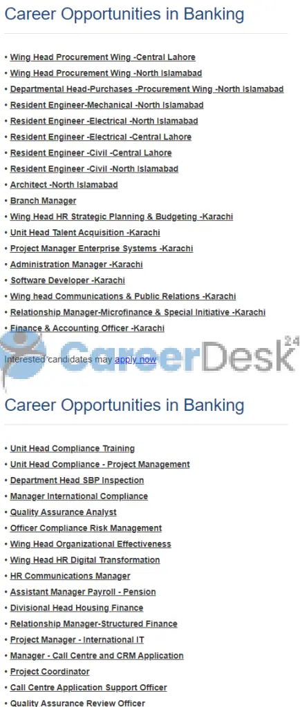 National Bank of Pakistan Announced Latest Management Jobs 2021