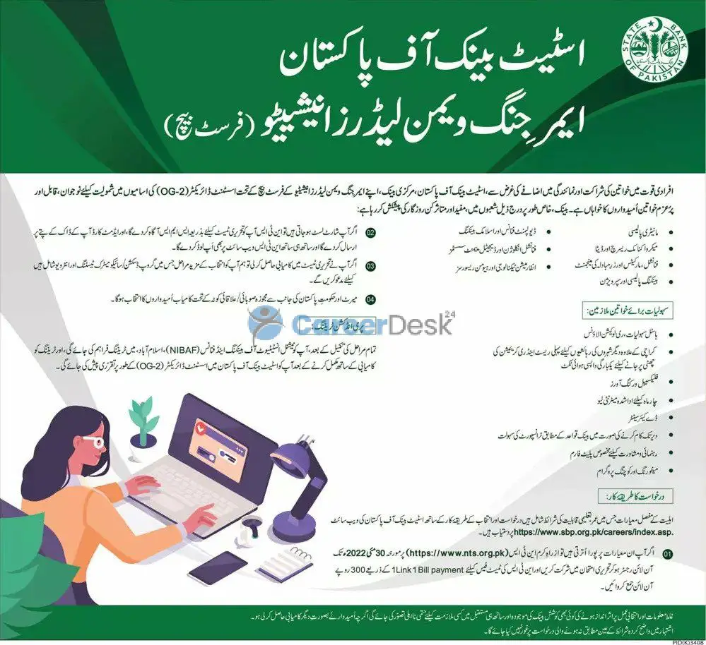 SBP State Bank of Pakistan New Jobs 2022 in Pakistan