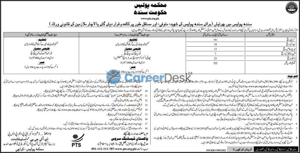 Police Department Headquarters Announced Latest Jobs 2022