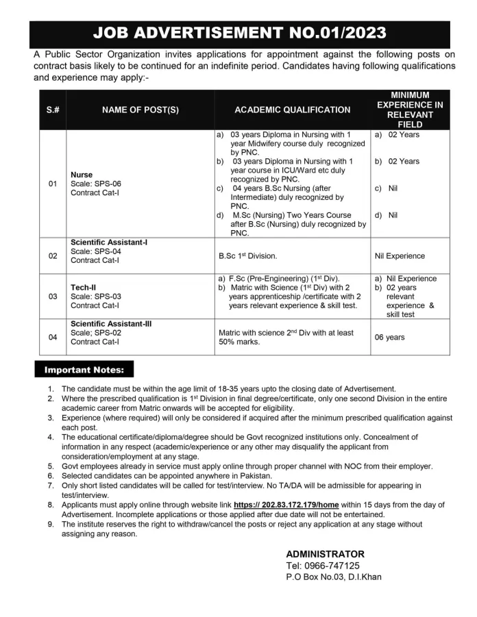 Pakistan Atomic Energy PAEC New Jobs 2023