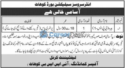 Inter-Service Selection Board ISSB Latest Jobs 2023