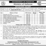 Ministry of Defence Govt of Pakistan Jobs 2024